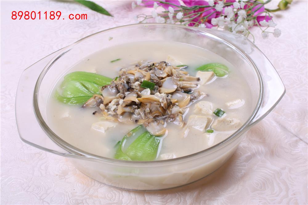 蚶子炖豆腐